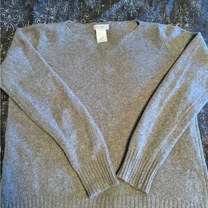Brand new Bartolini grey 100% cashmere sweater